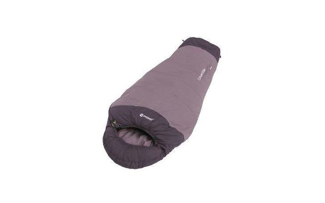 Outwell convertible junior sac de couchage pour enfants 160 x 70 cm violet