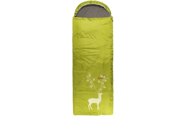 Grüezi bag Cloud couverture biche IV sac de couchage vert droite