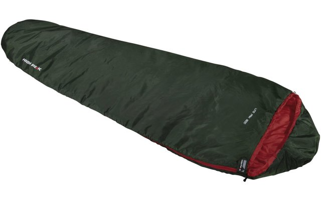 Sac de couchage High Peak Lite Pak 800 Sac de couchage léger pour momies 210 x 75 cm 800 g