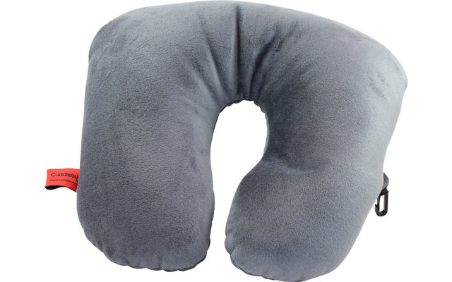 Cuddlebug Oreiller de voyage 2 en 1 gris