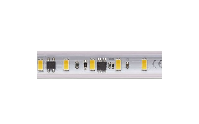 Sigor Bande LED haute tension 8 W/m 3000 K 10 m