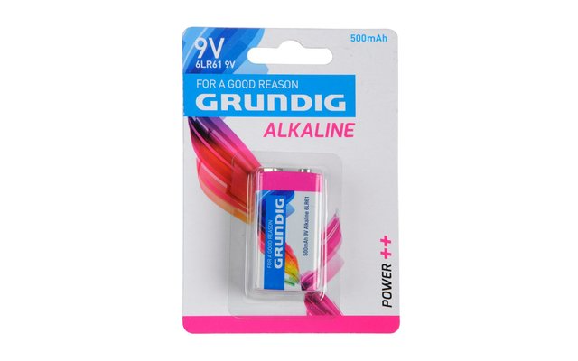 Pile alcaline Grundig E-Block 9V