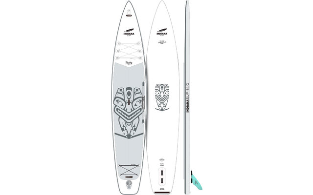 Indiana Touring 14’0 Inflatable Planche de stand up paddling, pompe à air incluse