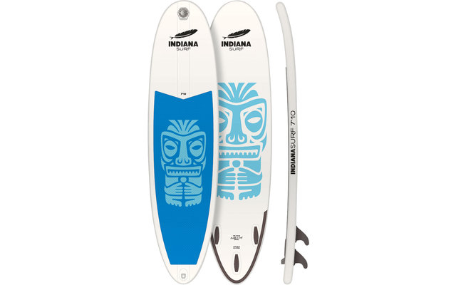 Indiana 7’1 Surf Inflatable planche de surf gonflable, pompe à air incluse