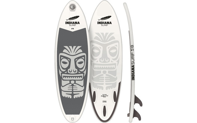 Indiana 5’8 Surf Inflatable aufblasbares Surfboard inkl. Luftpumpe