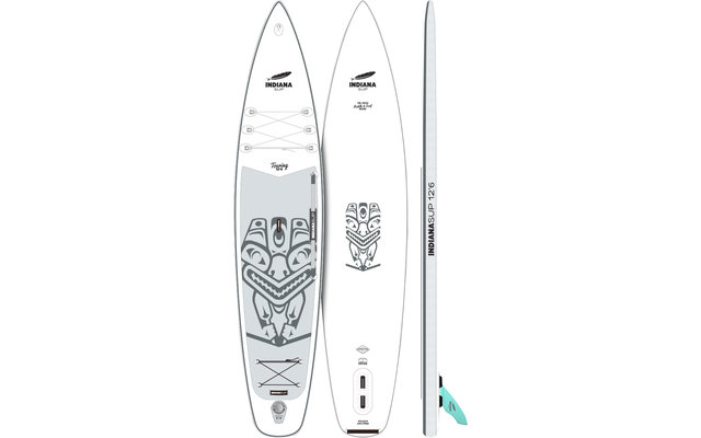 Indiana SUP Touring Inflatable 12’6 planche de stand up paddling gonflable, pagaies et pompe à air incluses