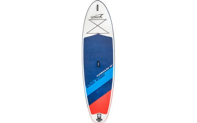 White Water Funboard 10’2″ planche de stand up paddling gonflable incl. pagaie et pompe à air Deepwater