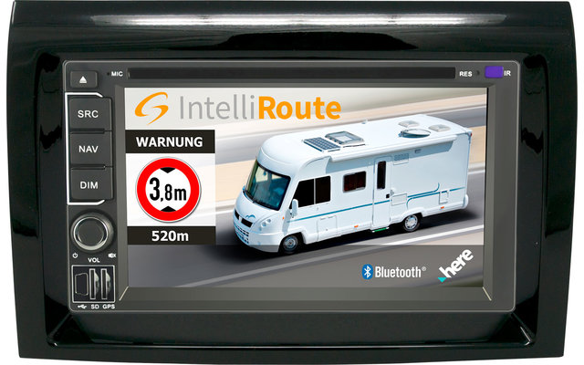 Système de navigation IntelliRoute Caravan CA9100 Double DIN DAB+ Camping