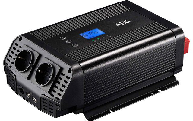 Convertisseur de tension sinusoïdal AEG 12 V à 220 V – 600 W