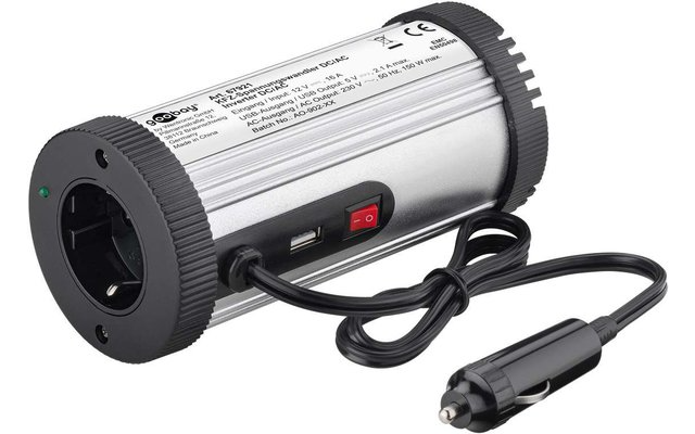 Goobay Convertisseur de tension DC/AC pour véhicules