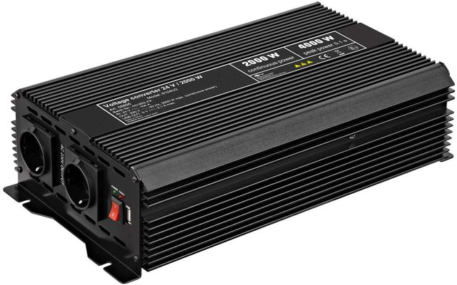 Goobay convertisseur de tension 24V / 2000 W