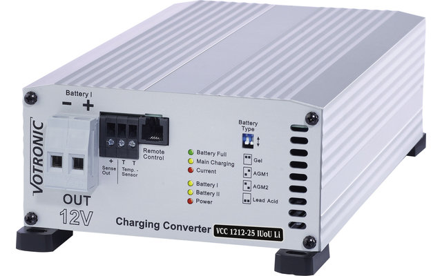 Votronic VCC 1212-25 IUoU-Li Convertisseur de charge 12 V 25 A