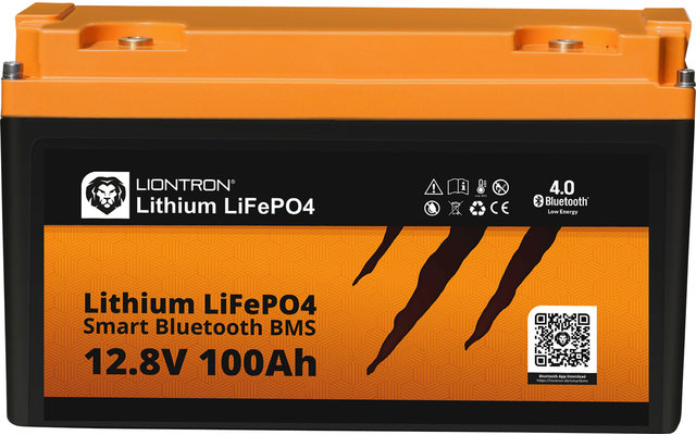 Liontron LiFeP04 Smart Bluetooth BMS Batterie au lithium 12,8 V / 100 Ah