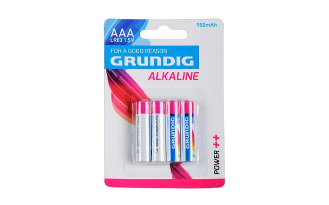 Grundig Alcaline Pile Mignon AAA 1,5 V / 1200 mAh