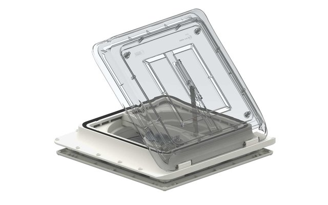 Lanterneau Fiamma Turbo Vent 36 x 36 – 42 x 42 cm Crystal