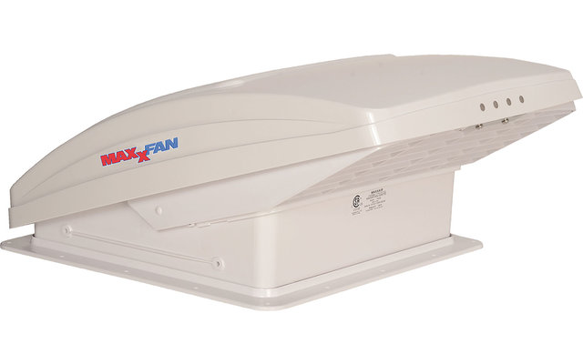 Airxcel Maxxfan Deluxe Roof Hood / Système de ventilation 12 V 40 x 40 cm blanc
