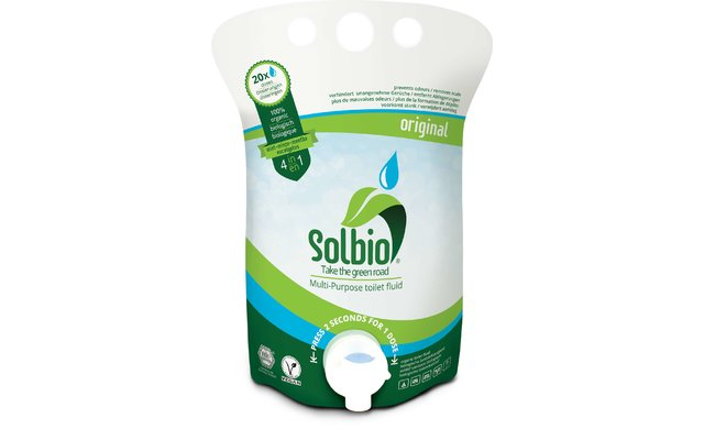 Solbio Original liquide sanitaire biologique 0,8 L