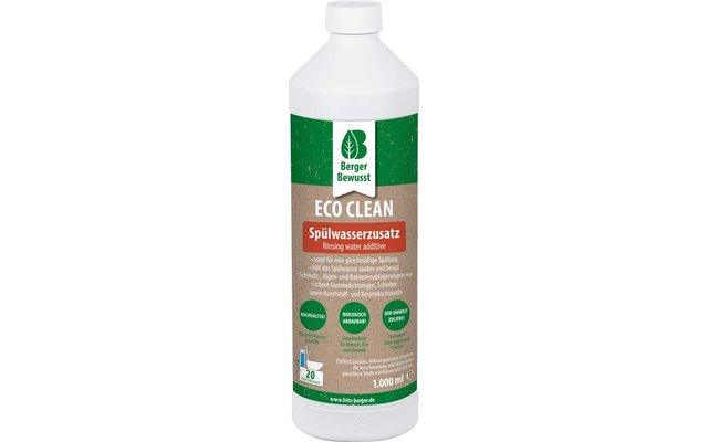 Berger ECO CLEAN Additif pour eau de rinçage 1,0 l