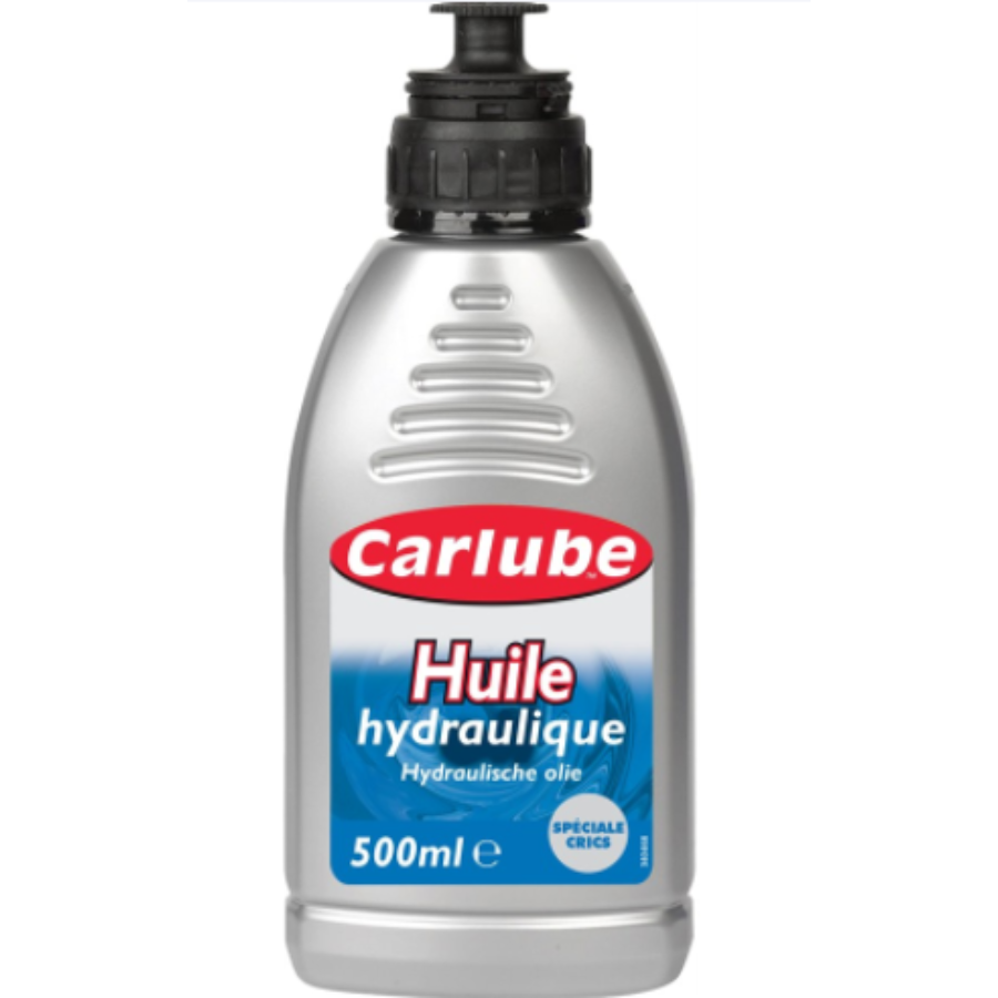 Huile pour cric hydraulique CARLUBE 500 ml