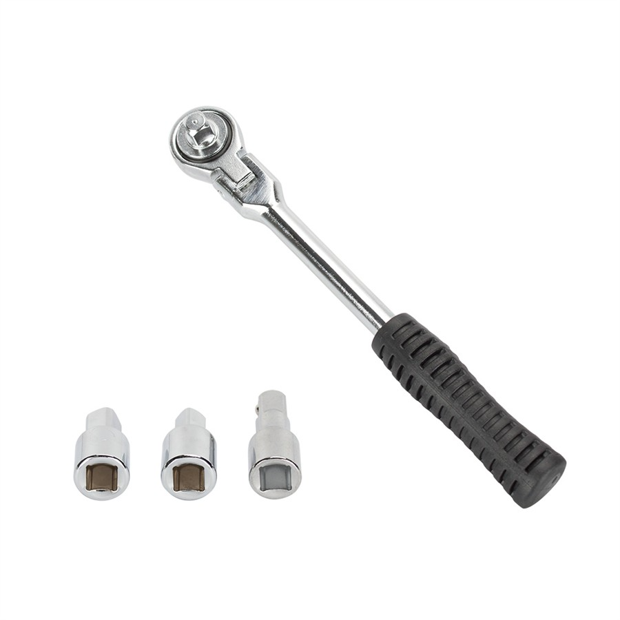 Clé à cliquet carré 3/8” avec accessoires NORAUTO pour vidange