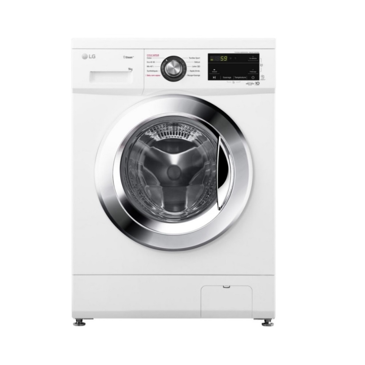 Lave-linge hublot 9kg 1400 tours/min – F94M22WHS – LG