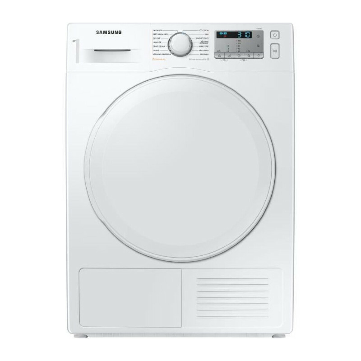 Sèche-linge pompe à chaleur 8kg SAMSUNG 60cm, SAM8806090665684