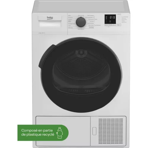 Sèche linge pompe à chaleur Beko DH8512CA0W