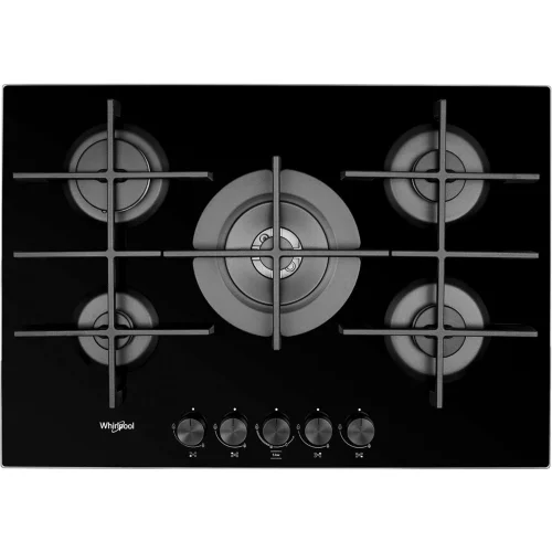 Table gaz Whirlpool GOWL758NBFR 75cm
