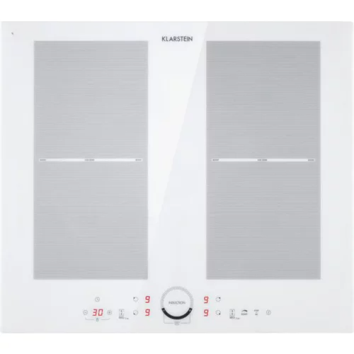 Table vitrocéramique Klarstein Delicatessa 60 7000W – Blanc