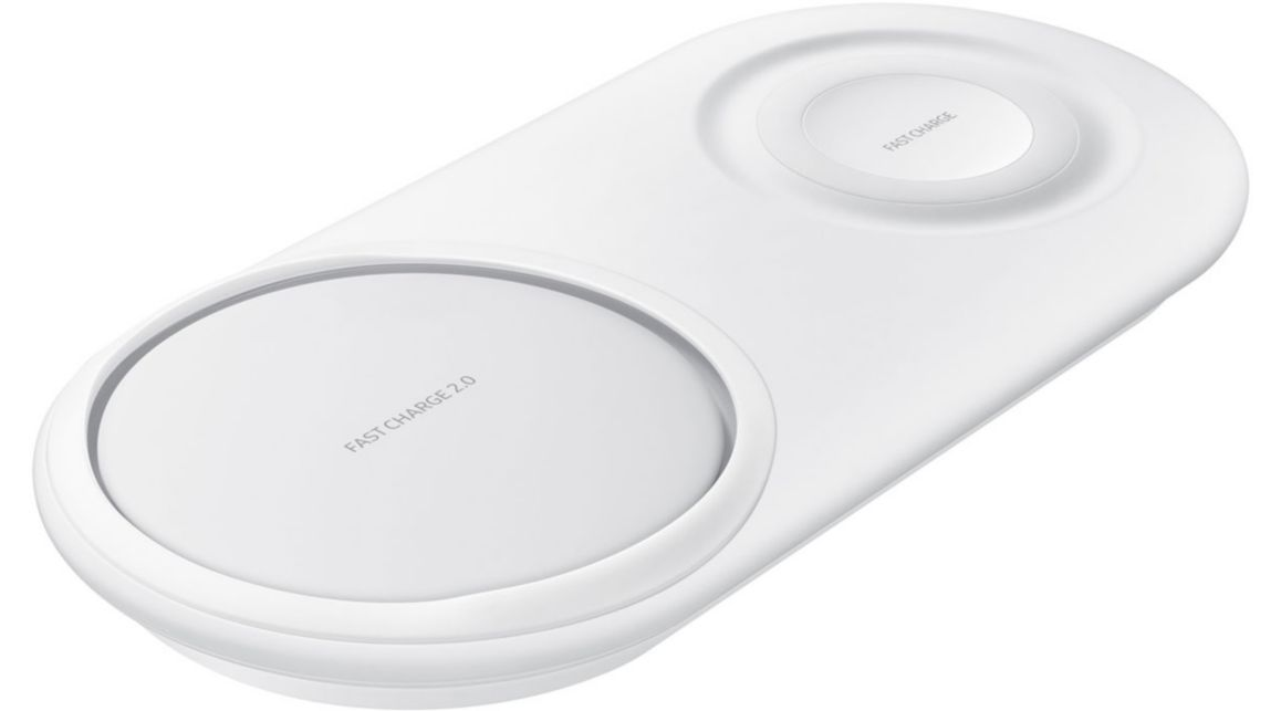 Chargeur induction Samsung Induction DUO Type C Blanc