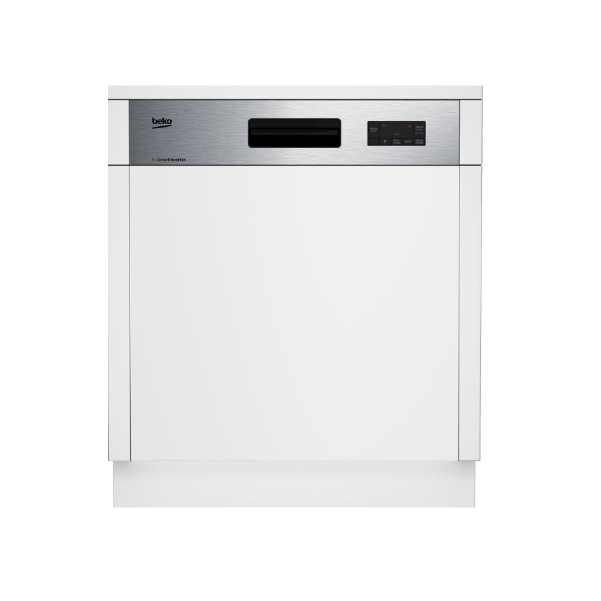 Lave-vaisselle 60cm 13 couverts 47db intégrable avec bandeau – PDSN25311X – BEKO