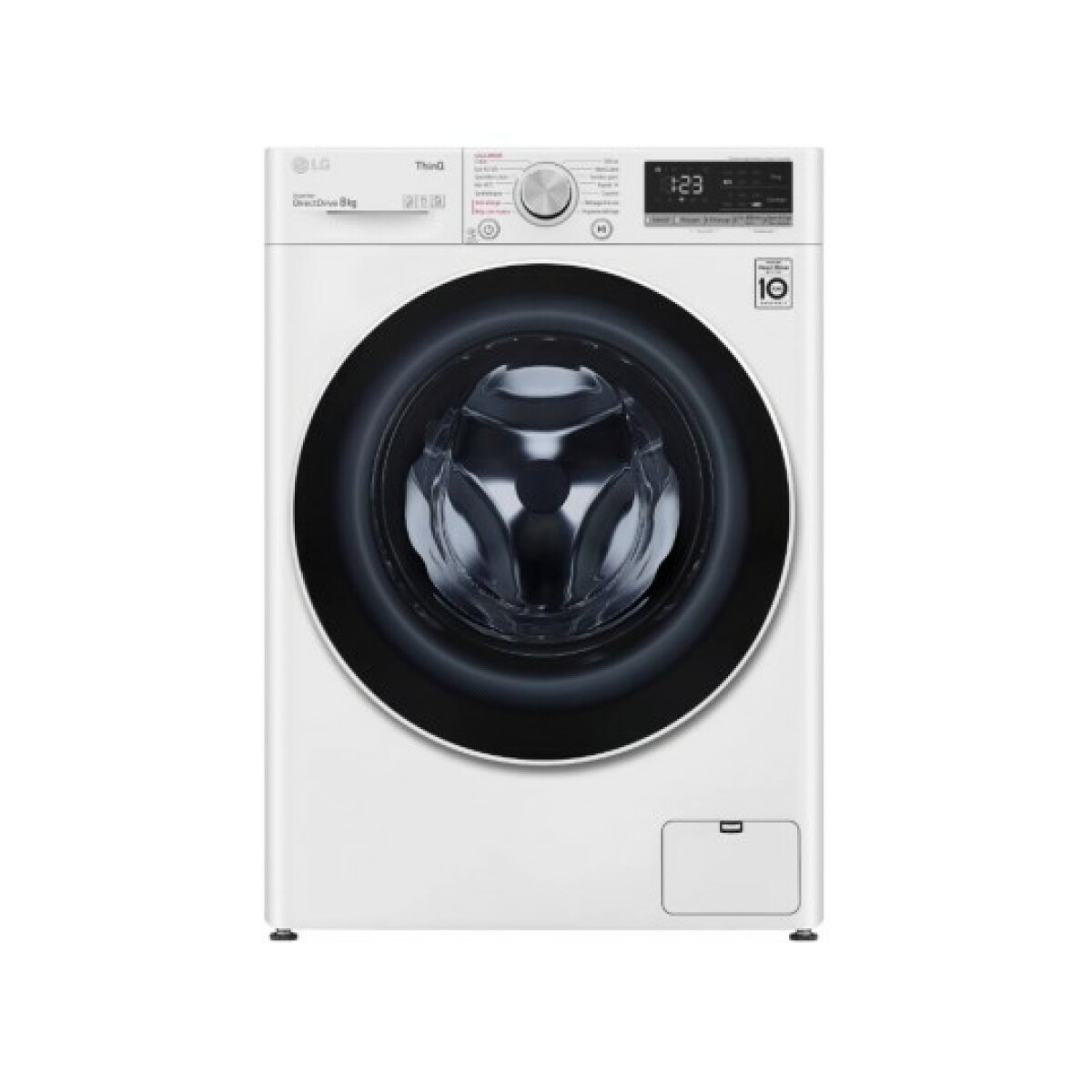 Lave-linge hublot 8kg 1400 tours/min – f84v40whs – LG