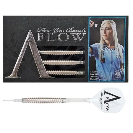 DYNASTY A-FLOW FALLON3 PINK GOLD 95% SOFT TIP – FLÉCHETTES POINTE PLASTIQUE