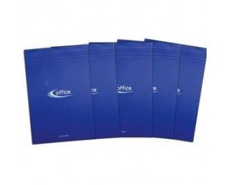 Lot de 5 blocs de feuilles A5 – OFFICE – Petits carreaux