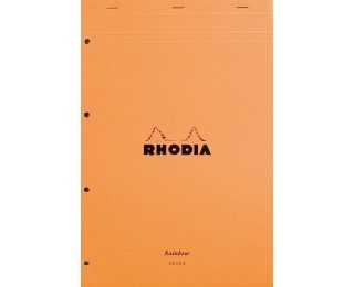 Bloc feuilles Rainbow – RHODIA – 21×31,8 cm – Petits carreaux