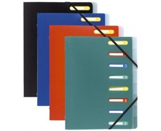 Trieur à fenêtre – EXACOMPTA – 8 compartiments – Coloris aléatoires