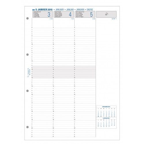 Zoom  Autre vue EXACOMPTA Recharge agenda Exatime 29