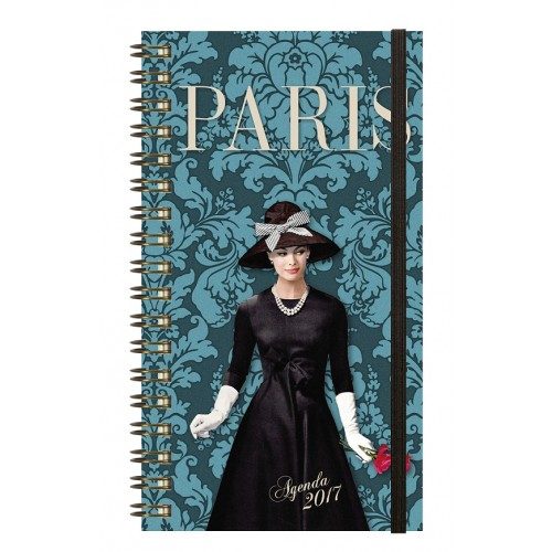 Agenda semainier Cakes – EXACOMPTA – 16×17 cm – Paris/Femme