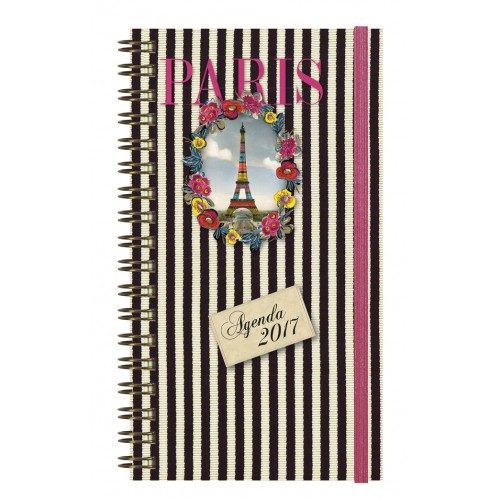 Agenda semainier Eurotime Les cakes – EXACOMPTA – 10×16 cm – Paris/Fleurs