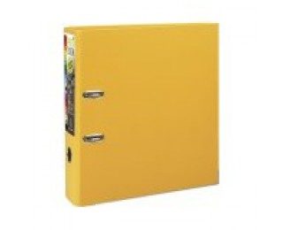 Classeur Prem’touch 2 anneaux- EXACOMPTA – Dos 80 mm – Jaune