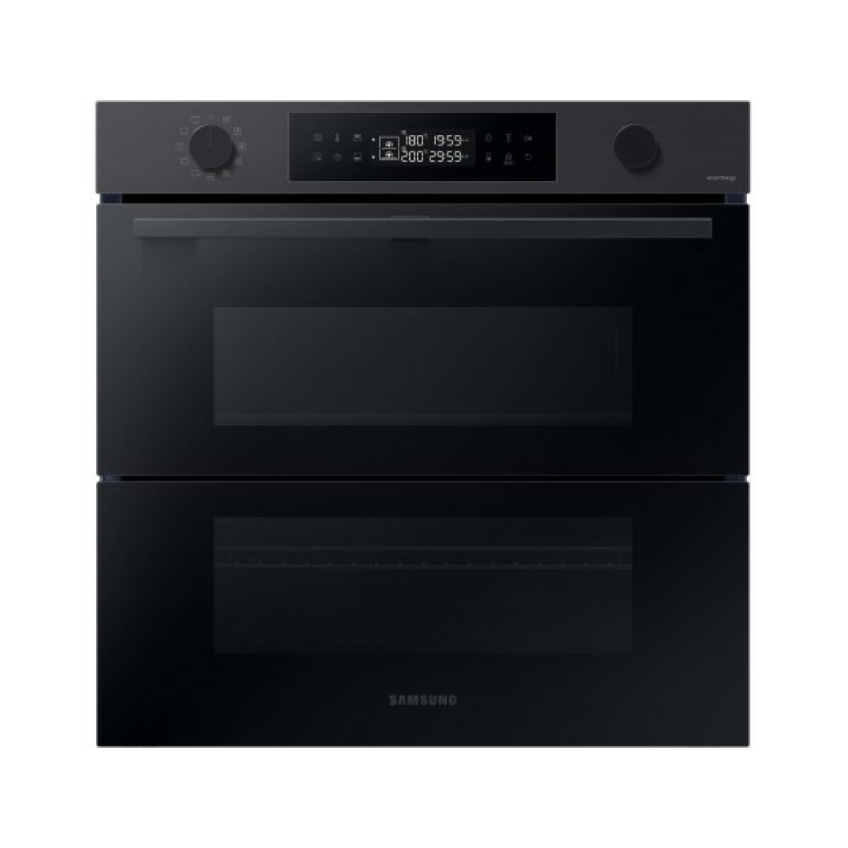 Four encastrable pyrolyse NV7B45502AB Dual Cook Flex ,76L, Vapeur naturelle