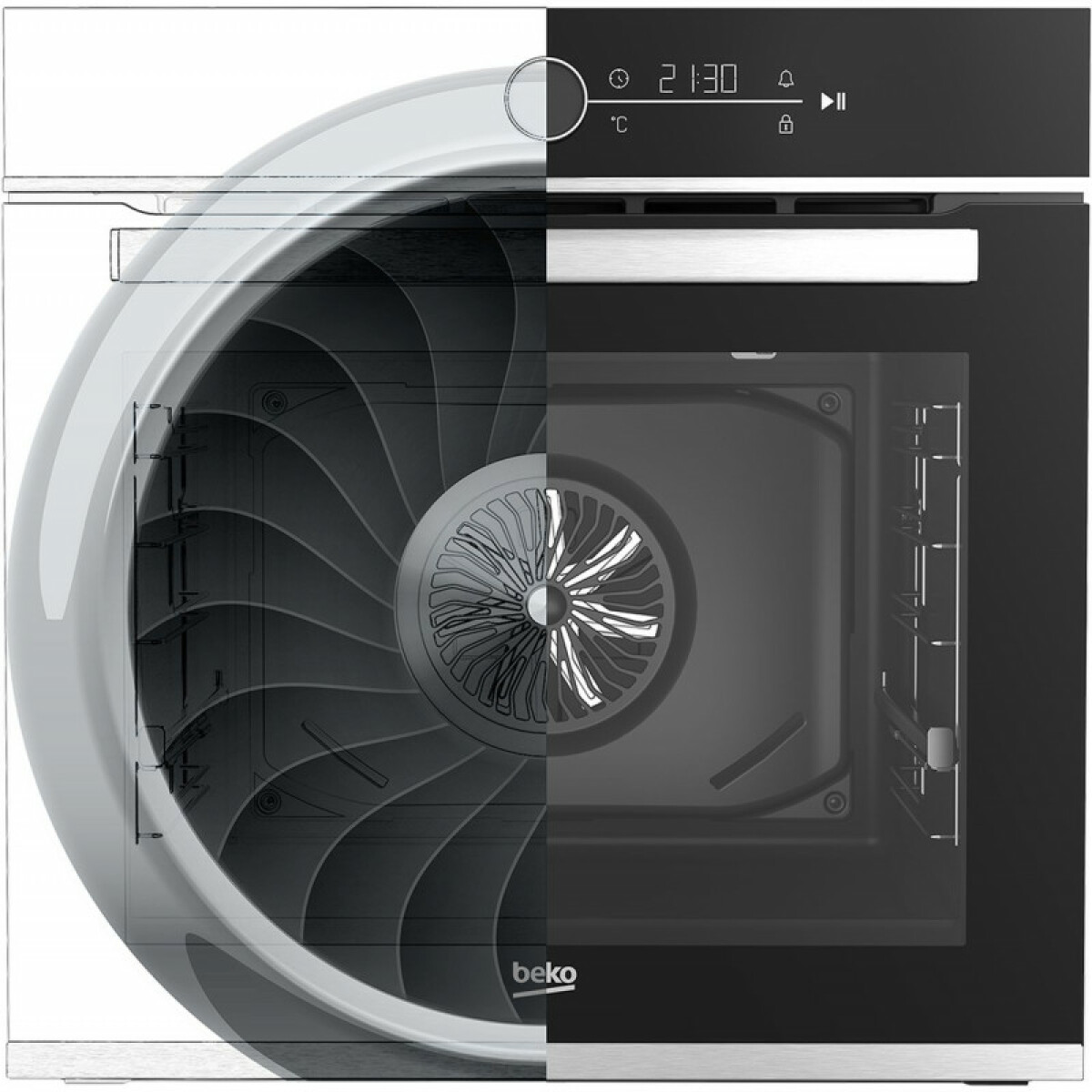 Four encastrable multifonction 72l 60cm a inox – BBIE12300XD – BEKO