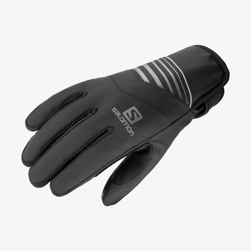 Gants SALOMON RS Warm Glove U black / black / charcoal