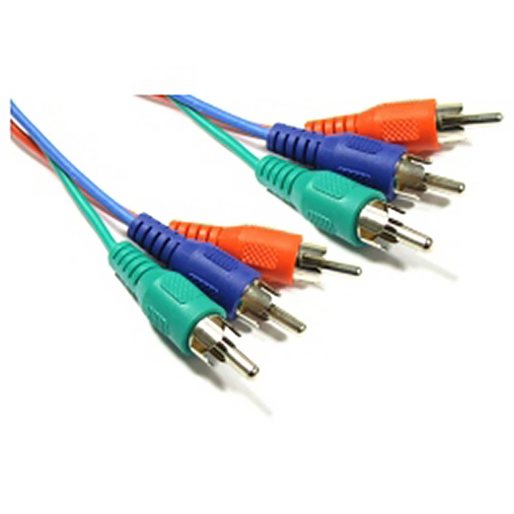 3xRCA RVB Câble vidéo (M/M) 10m