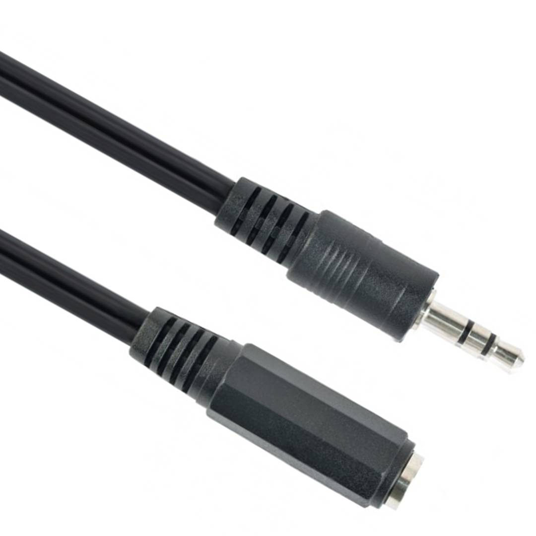Câble audio Gembird avec connecteur jack 3,5 mm et rallonge mâle/femelle de 3 m