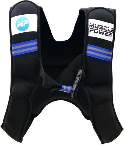 Muscle Power Gilet Lesté À Rayures 5 Kg