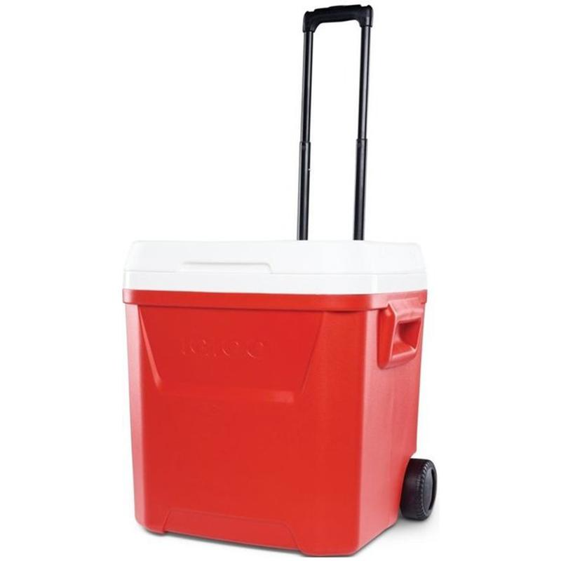 GLACIÈRE LAGUNA ROLLER ROUGE – 56 LITRES