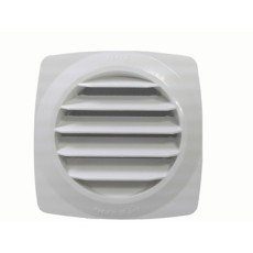 Grille d’aération abs naturel, L.13.8 x l.13.8 cm