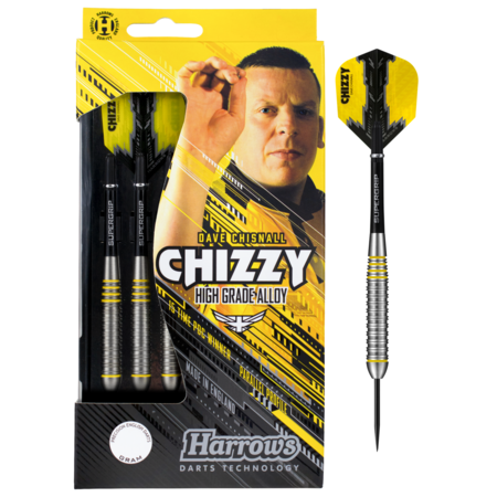 HARROWS DAVE CHISNALL BRASS – FLÉCHETTES POINTE ACIER