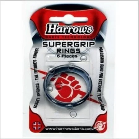 HARROWS SUPERGRIP RINGS 6 PIÈCES